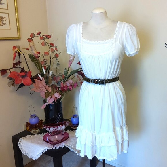 NWT Women's Chic Green Brown Braided Genuine Leather Fashion Belt with Buckle XL - Picture 8 of 9